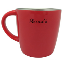 Acero inoxidable taza de café vacío 280ml